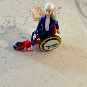 2000 MCDonalds Barbie doll Becky Paralympics happy meal toy